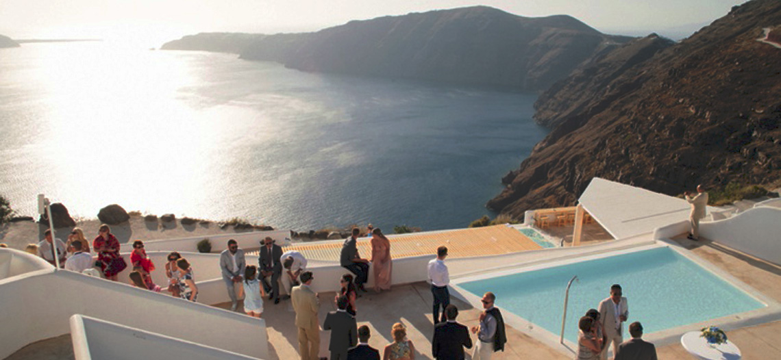 Santorini Greece weddings