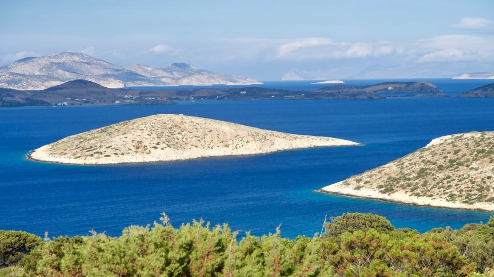 a group of islands in the ocean