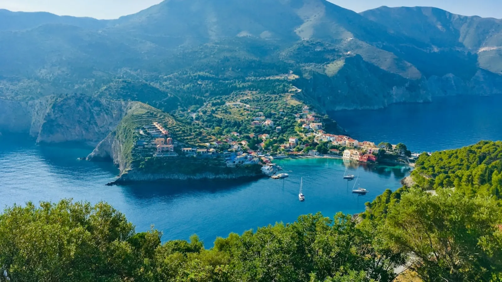green trees on island during daytime
