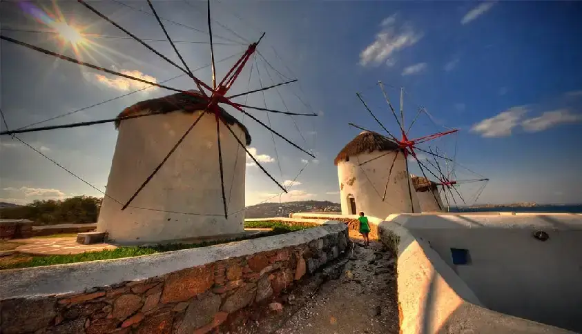 City and island tour in the morning - Mykonos — Mykonos